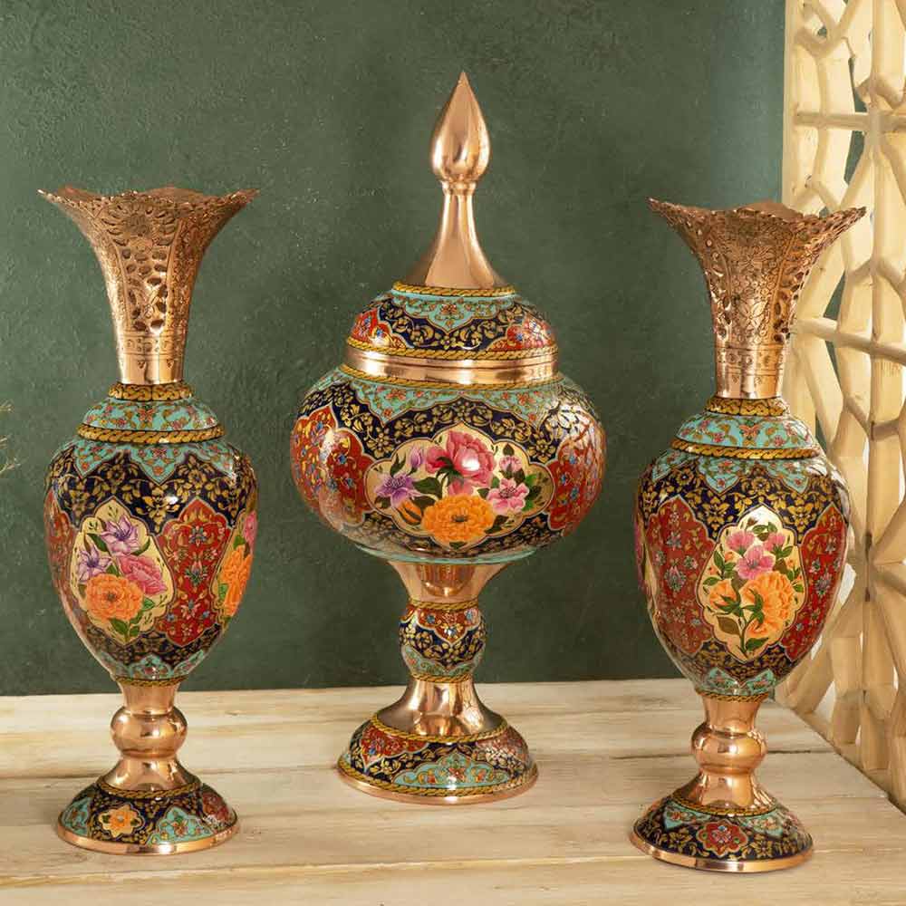 ست صنایع دستی برند IRAN ZAMIN (ایران زمین) کد 50205