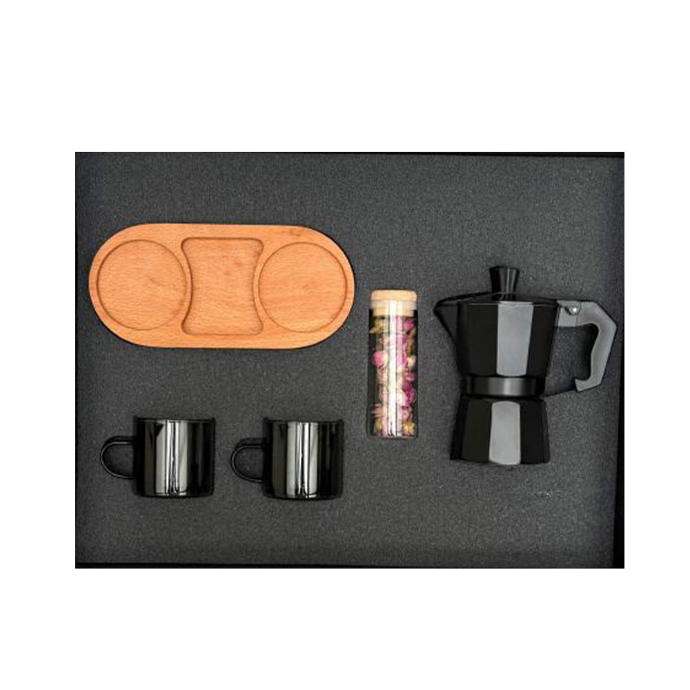 باکس هدیه چوبی caffe set برند آداک ADAK