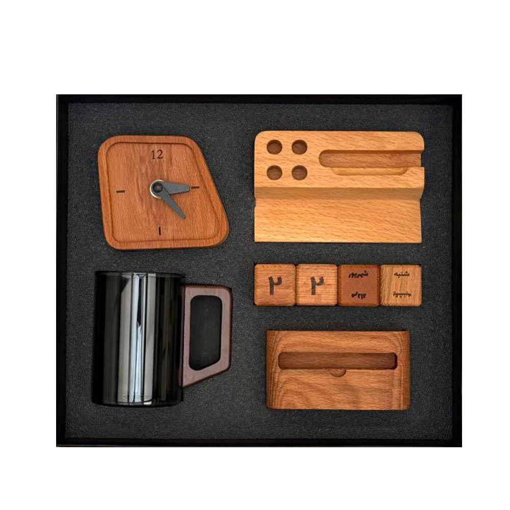 باکس هدیه چوبی کد 18 برند آداک ADAK